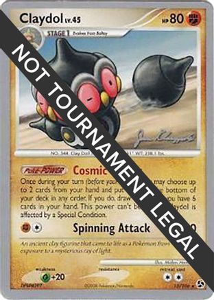 Claydol - 2008 (Jason Klaczynski) (15) Rare