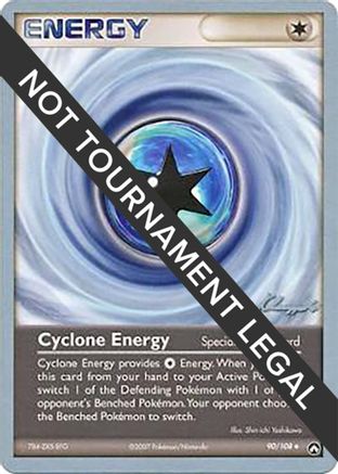 Cyclone Energy - 2008 (Jason Klaczynski) (90) Uncommon
