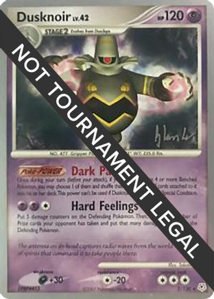 Dusknoir - 2008 (Dylan Lefavour) (2) Holo Rare