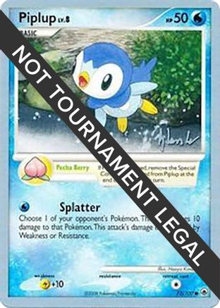 Piplup (72) - 2008 (Dylan Lefavour) (72) Common
