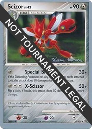 Scizor - 2008 (Tristan Robinson) (29) Rare