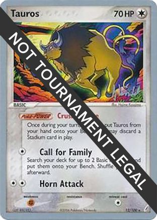 Tauros - 2008 (Dylan Lefavour) (12) Rare