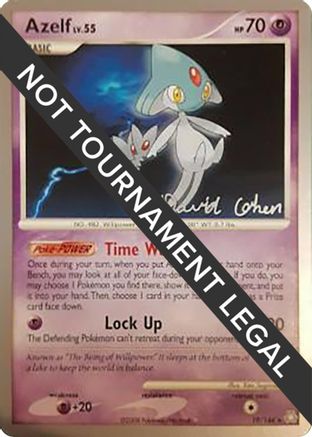 Azelf - 2009 (David Cohen) (19) Rare