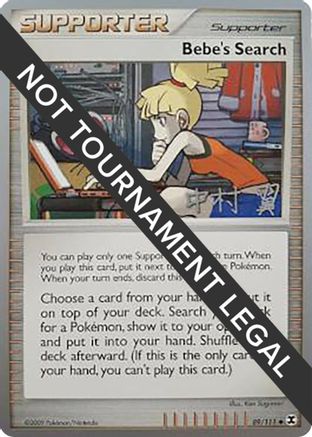 Bebe's Search - 2009 (Tsubasa Nakamura) (89) Uncommon