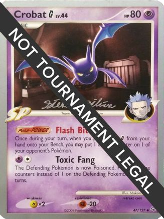 Crobat G - 2009 (Stephen Silvestro) (47) Uncommon