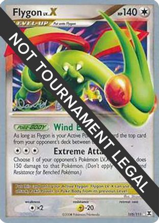Flygon LV.X - 2009 (David Cohen) (105) Rare
