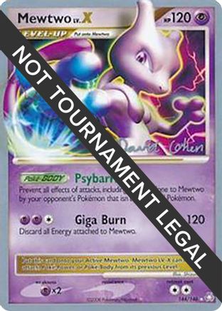 Mewtwo LV.X - 2009 (David Cohen) (144) Rare