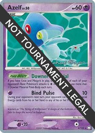 Azelf (4) - 2010 (Mychael Bryan) (4) Rare
