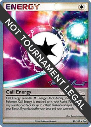 Call Energy - 2010 (Michael Pramawat) (92) Uncommon