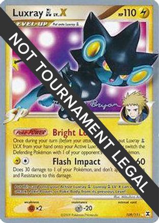 Luxray GL LV.X - 2010 (Mychael Bryan) (109) Classic Collection