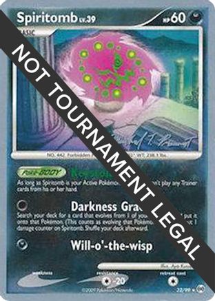 Spiritomb - 2010 (Michael Pramawat) (32) Rare