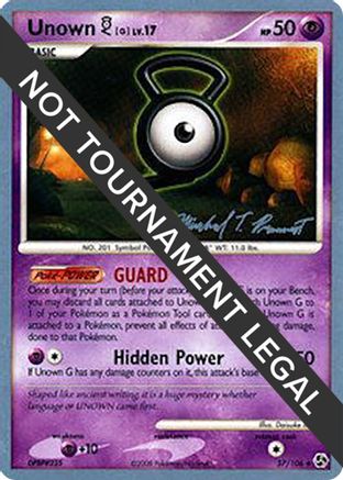 Unown [G] - 2010 (Michael Pramawat) (57) Uncommon