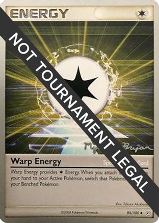 Warp Energy - 2010 (Mychael Bryan) (95) Uncommon