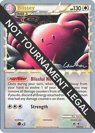 Blissey - 2011 (Ross Cawthon) (106) Ultra Rare