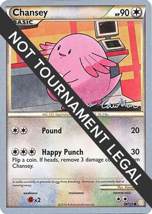Chansey - 2011 (Ross Cawthon) (58) Common
