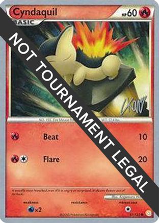 Cyndaquil - 2011 (Christopher Kan) (61) Common