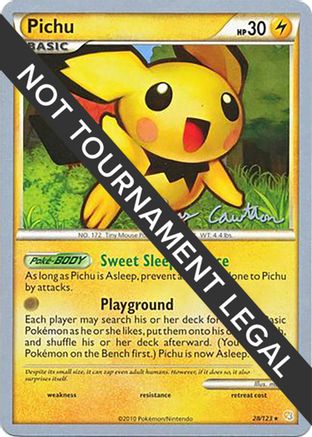 Pichu - 2011 (Ross Cawthon) (28) Rare