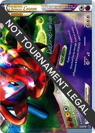 Rayquaza & Deoxys Legend (90) - 2011 (David Cohen) (90) Ultra Rare