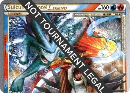 Suicune & Entei LEGEND (94) - 2011 (Ross Cawthon) (94) Holo Rare