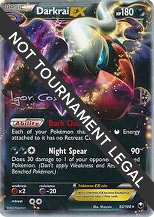 Darkrai EX - 2012 (Igor Costa) (63) Ultra Rare