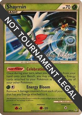 Shaymin - 2012 (Zachary Bokhari) (8) Rare