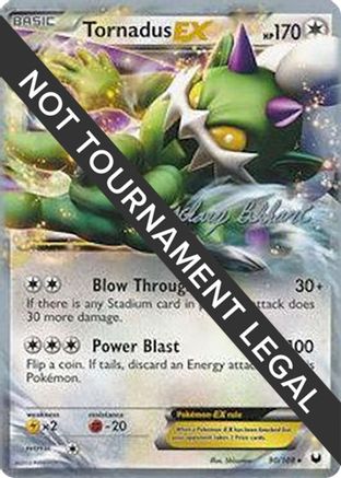 Tornadus EX - 2012 (Zachary Bokhari) (90) Ultra Rare