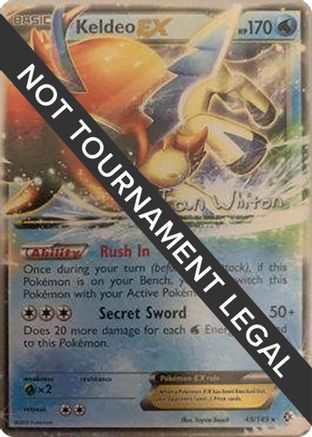 Keldeo EX - 2013 (Ian Whiton) (49) Ultra Rare