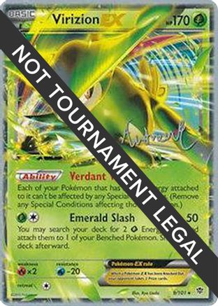 Virizion EX - 2014 (Andrew Estrada) (9) Ultra Rare