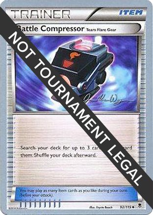 Battle Compressor (Team Flare Gear) - 2015 (Jacob Van Wagner) (92) Uncommon