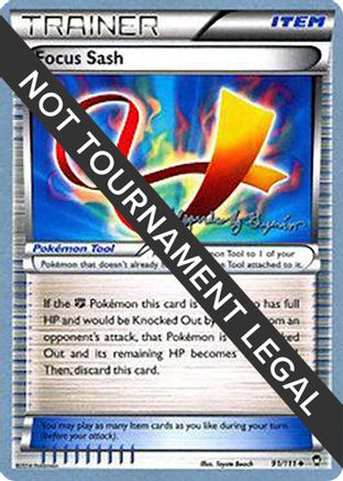Focus Sash - 2015 (Alejandro Ng-Guzman) (91) Uncommon