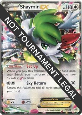 Shaymin EX - 2015 (Jacob Van Wagner) (77) Ultra Rare