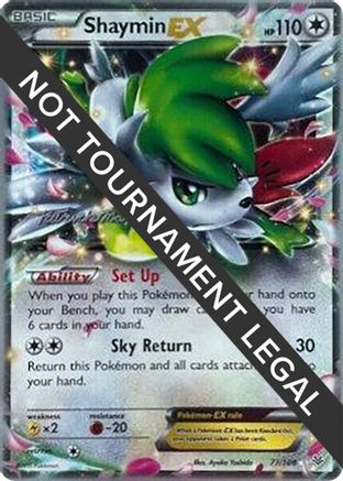 Shaymin EX - 2015 (Patrick Martinez) (77) Ultra Rare