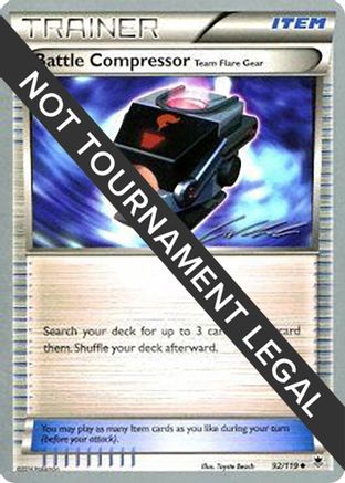 Battle Compressor (Team Flare Gear) - 2016 (Cody Walinski) (92) Uncommon