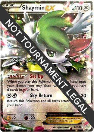 Shaymin EX - 2016 (Jesper Eriksen) (77) Ultra Rare
