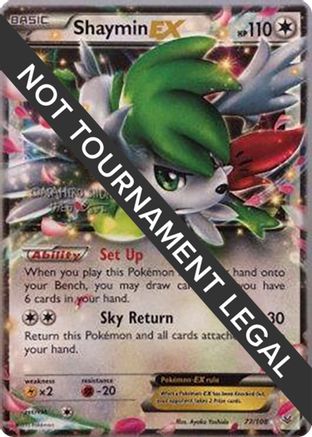 Shaymin EX - 2016 (Shunto Sadahiro) (77) Ultra Rare