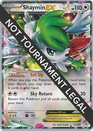 Shaymin EX - 2016 (Shintaro Ito) (77) Ultra Rare