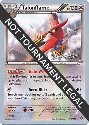 Talonflame - 2016 (Cody Walinski) (96) Rare