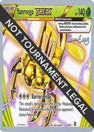 Yanmega BREAK - 2016 (Jesper Eriksen) (8) Rare BREAK