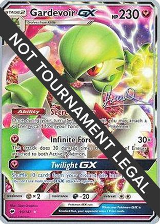 Gardevoir GX - 2017 (Diego Cassiraga) (93) Ultra Rare