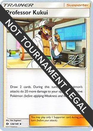 Professor Kukui - 2017 (Zachary Bokhari) (128) Uncommon