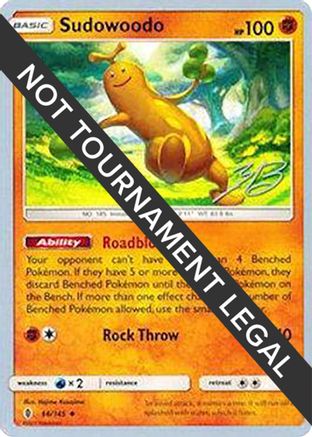Sudowoodo - 2017 (Zachary Bokhari) (66) Uncommon