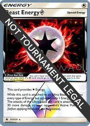 Beast Energy Prism Star - 2018 (Naohito Inoue) (117) Uncommon