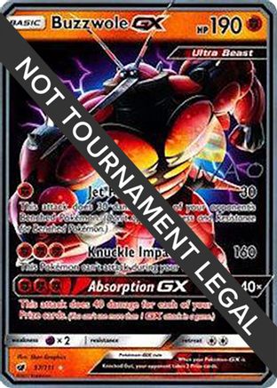 Buzzwole GX - 2018 (Naohito Inoue) (57) Ultra Rare