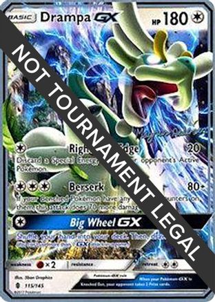 Drampa GX - 2018 (Magnus Pedersen) (115) Ultra Rare
