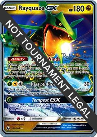 Rayquaza GX - 2018 (Pedro Eugenio Torres) (109) Ultra Rare