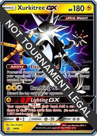 Xurkitree GX - 2018 (Pedro Eugenio Torres) (SM68) Ultra Rare