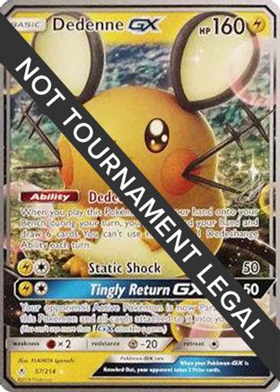 Dedenne GX - 2019 (Henry Brand) (57) Ultra Rare