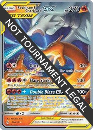 Reshiram & Charizard GX - 2019 (Kaya Lichtleitner) (20) Ultra Rare