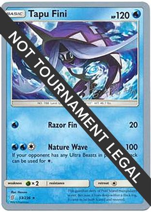 Tapu Fini - 2019 (Haruki Miyamoto) (53) Rare