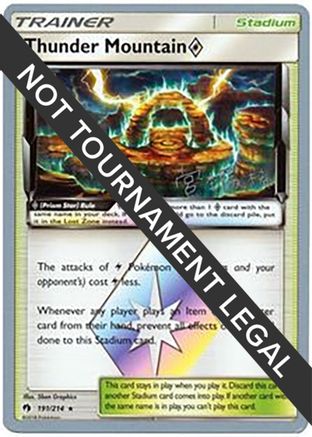 Thunder Mountain Prism Star - 2019 (Haruki Miyamoto) (191) Prism Rare
